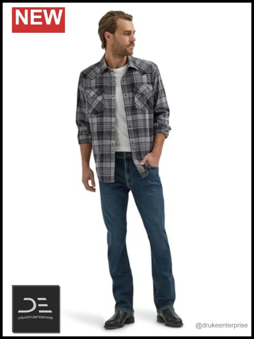 Slim Bootcut Stretch Denim Jean - Boot Friendly